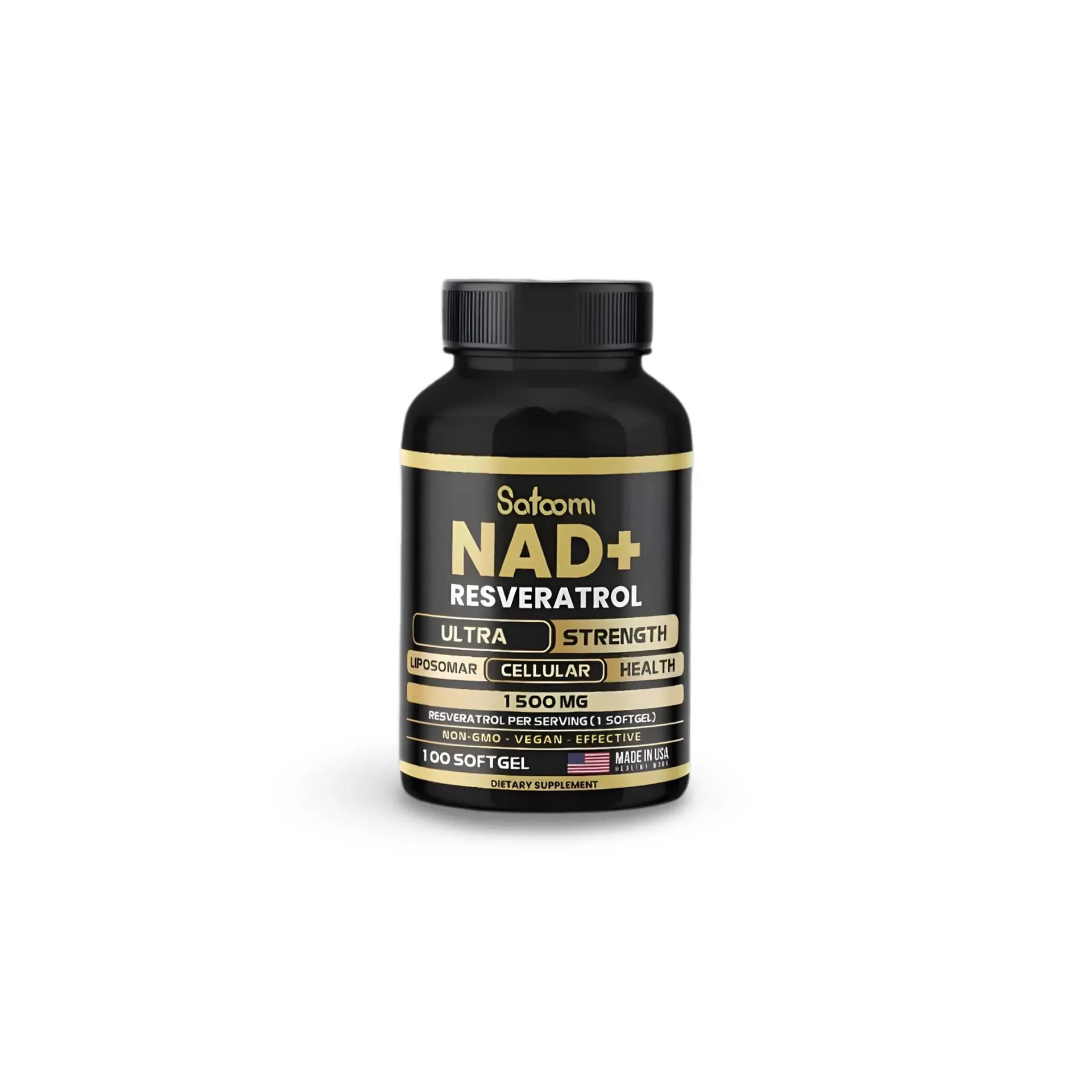 NAD + Resveratrol 1500 mg - 100 Cápsulas